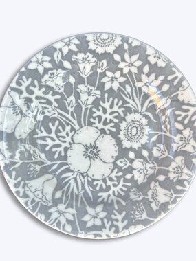 Vtg Wallace China Desert Ware Festival Gray 6.25" Bread Butter Side Plate Retro